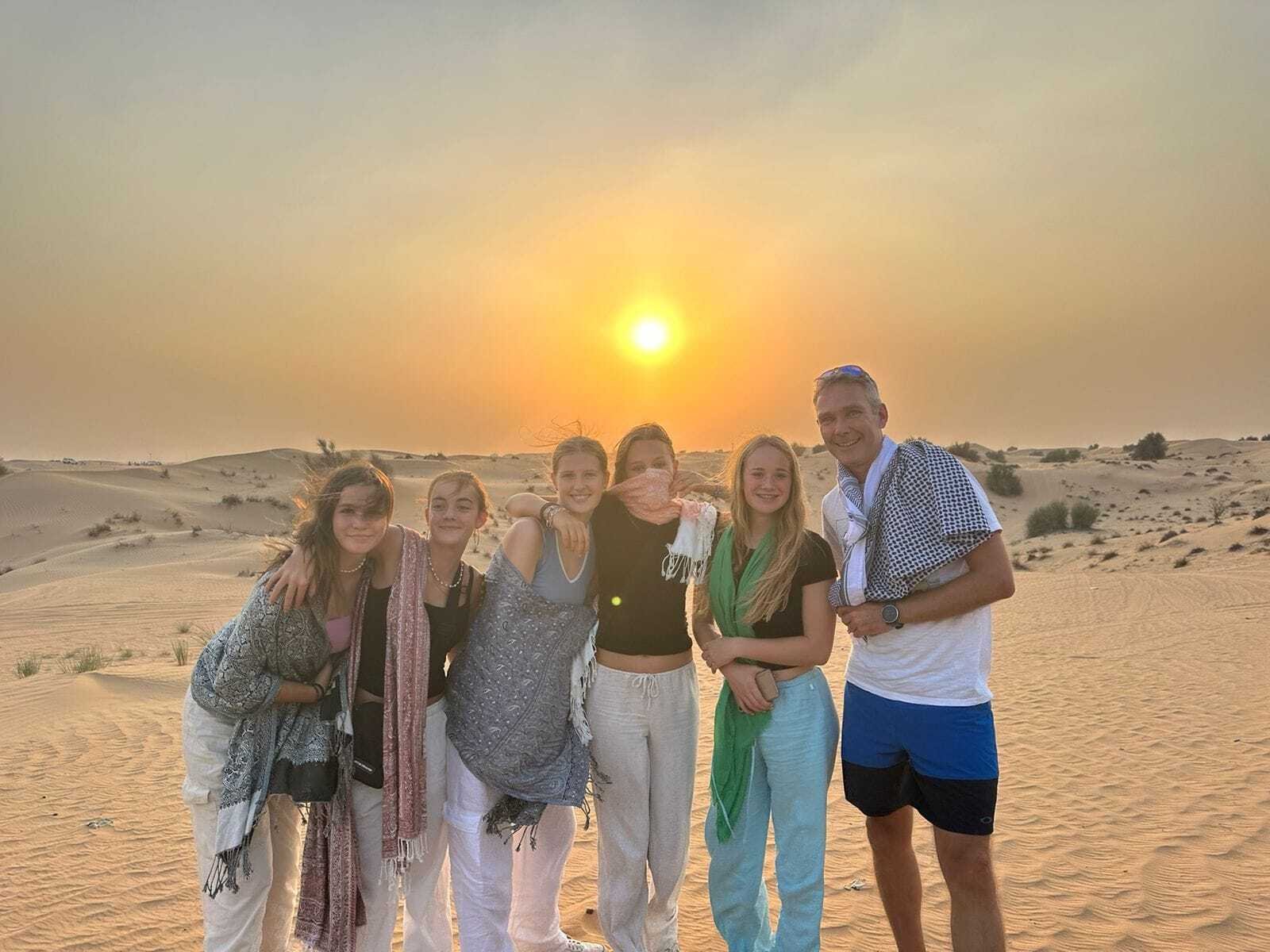 Family desert safari dubai